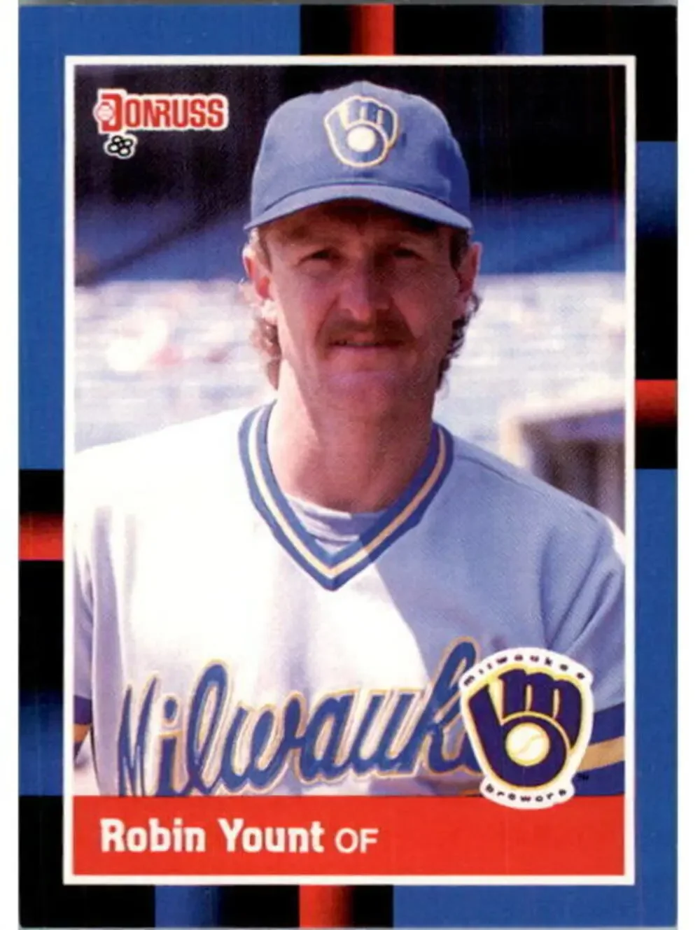 1988 Robin Yount Donruss Baseball Card #295